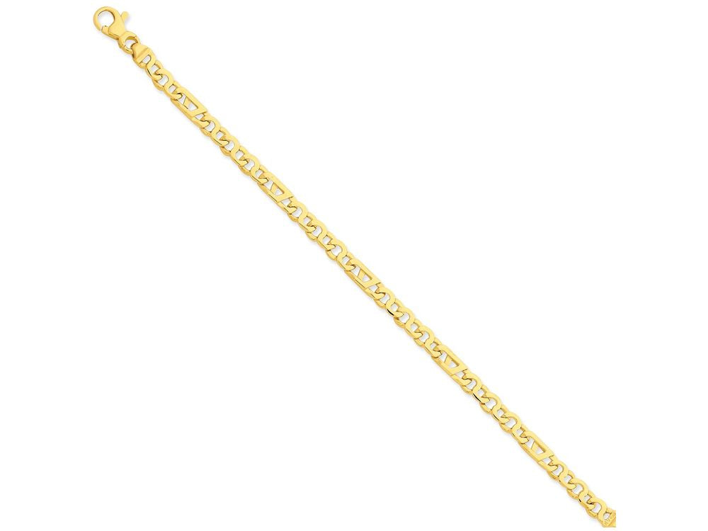 FJC Finejewelers 8 Inch 14k Yellow Gold Fancy Link Chain Bracelet
