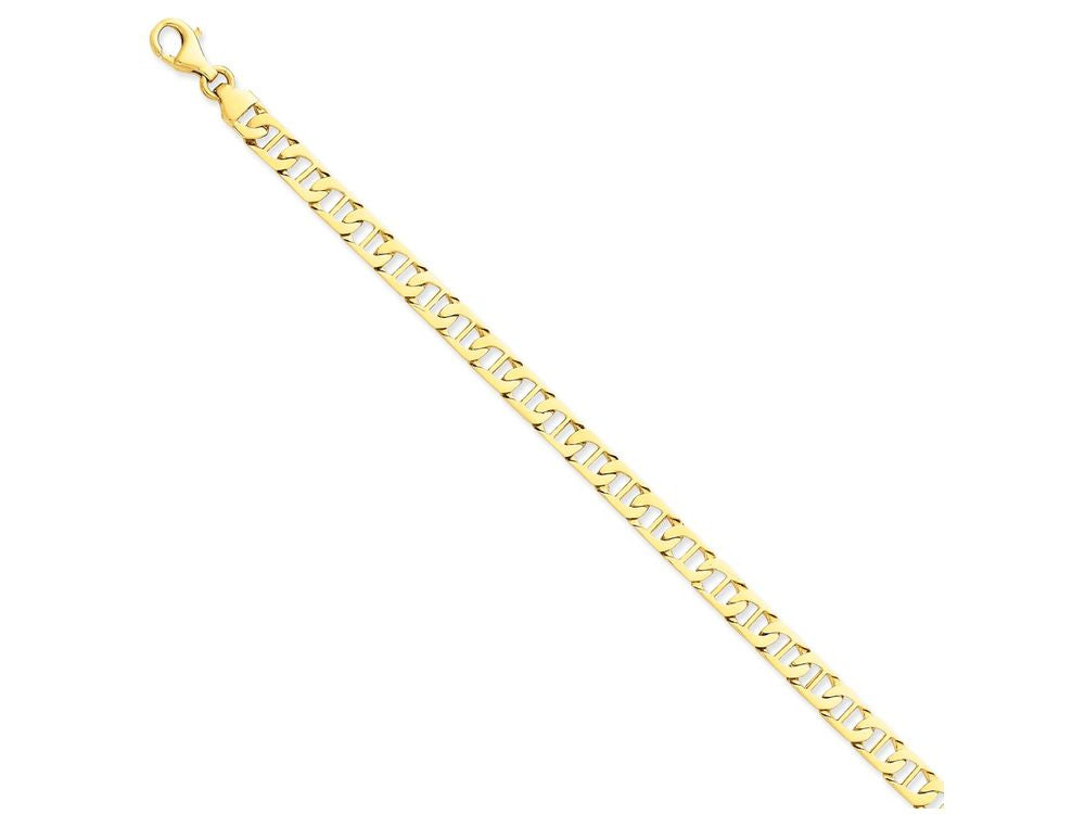 FJC Finejewelers 8 Inch 14k Yellow Gold 6.25mm Polished Fancy Anchor Link Chain Bracelet