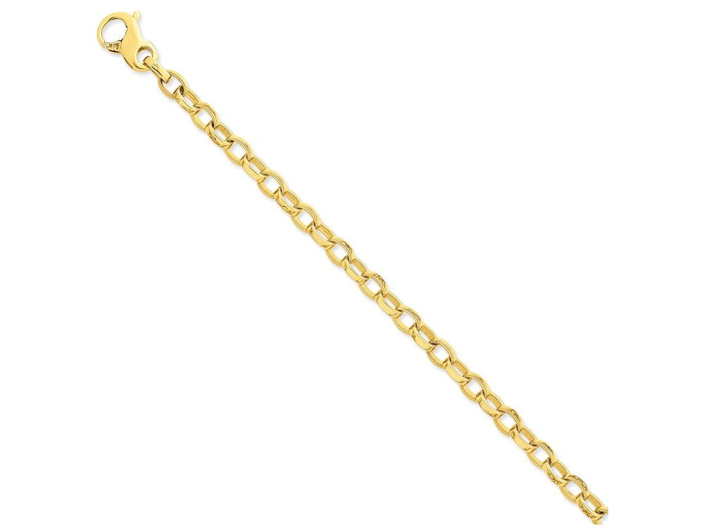 FJC Finejewelers 8.5 Inch 14k Yellow Gold 6.25mm Fancy Link Chain Bracelet