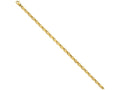 FJC Finejewelers 7.25 Inch 14k Yellow Gold 4.5mm Fancy Link Chain Bracelet
