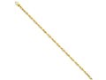 FJC Finejewelers 7.25 Inch 14k Yellow Gold 3.25mm Polished Fancy Link Chain Bracelet