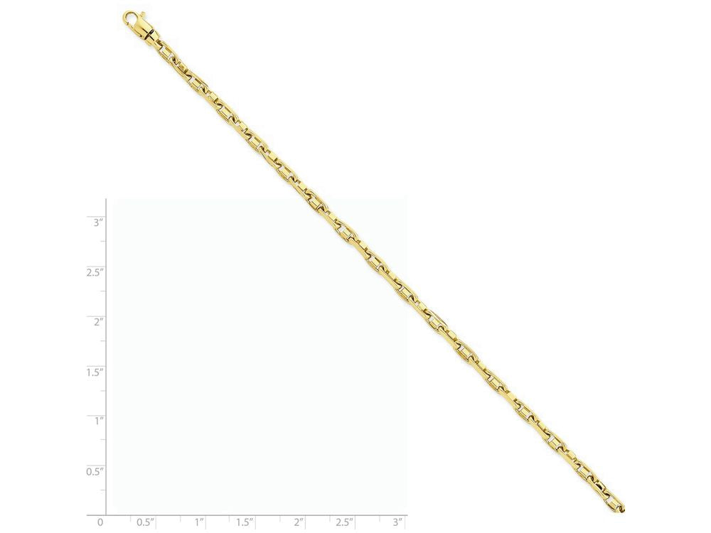 FJC Finejewelers 8.25 Inch 14k Yellow Gold 3.25mm Polished Fancy Link Chain Bracelet