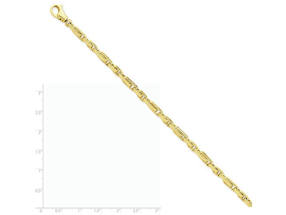 FJC Finejewelers 8.5 Inch 14k Yellow Gold 4.5mm Polished Fancy Link Chain Bracelet