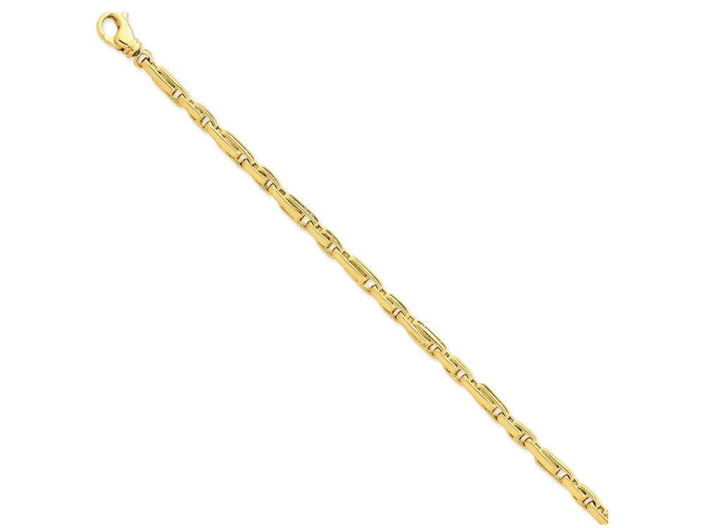 FJC Finejewelers 8.5 Inch 14k Yellow Gold 4.5mm Polished Fancy Link Chain Bracelet