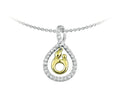 Mother and Child Pendant Necklace by Janel Russell