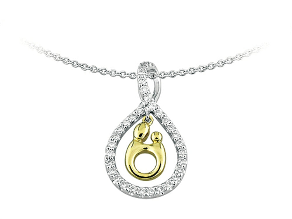 Mother and Child Pendant Necklace by Janel Russell