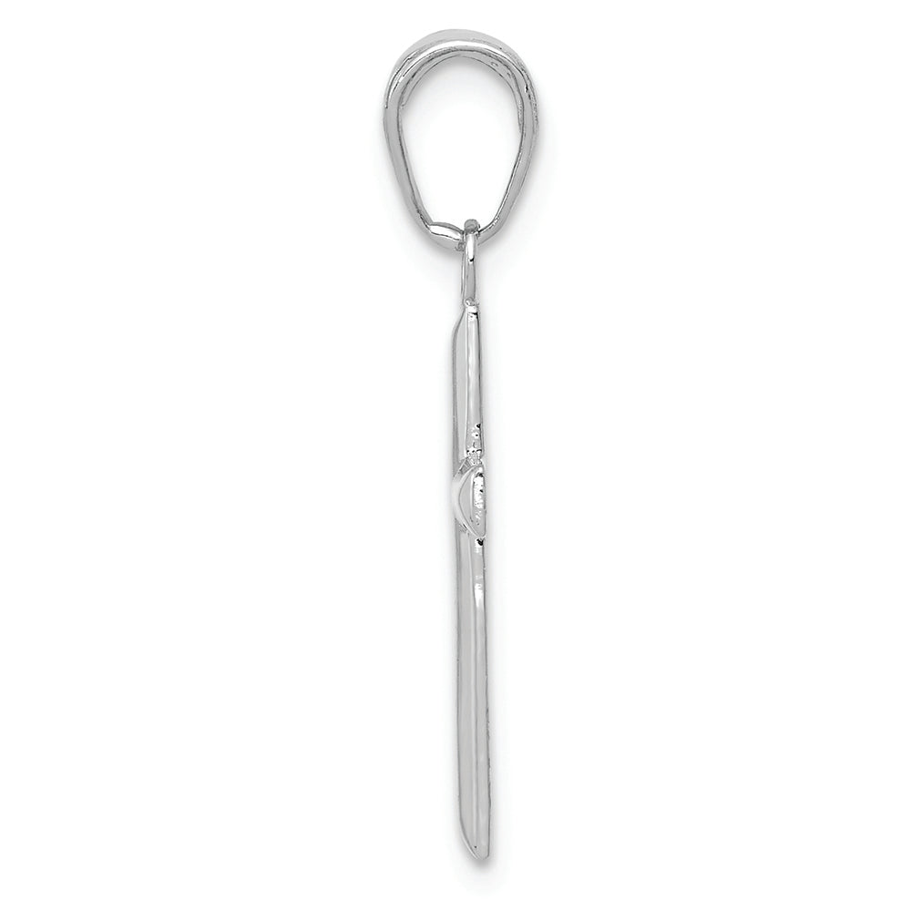 FJC Finejewelers 14k White Gold Small Cross Charm