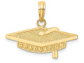 FJC Finejewelers 14k Yellow Gold Graduation Charm