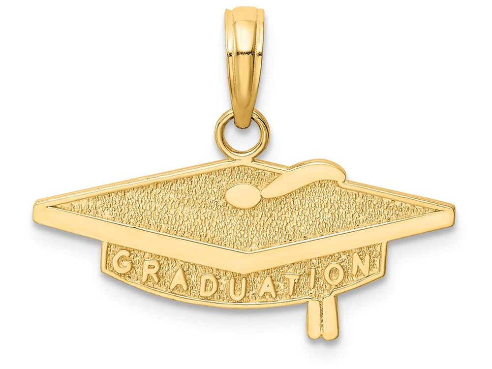 FJC Finejewelers 14k Yellow Gold Graduation Charm