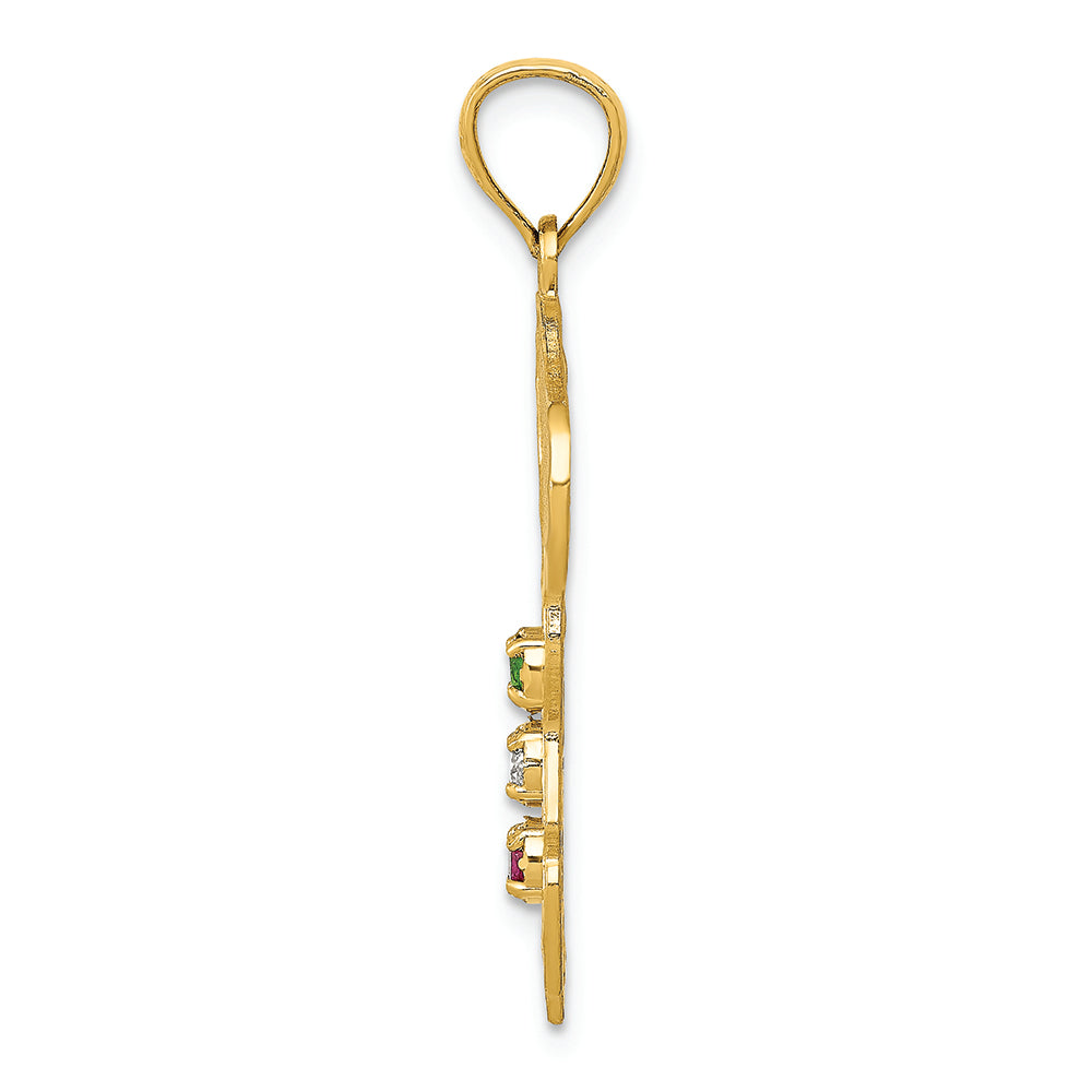 FJC Finejewelers 14k Yellow Gold Italy Charm