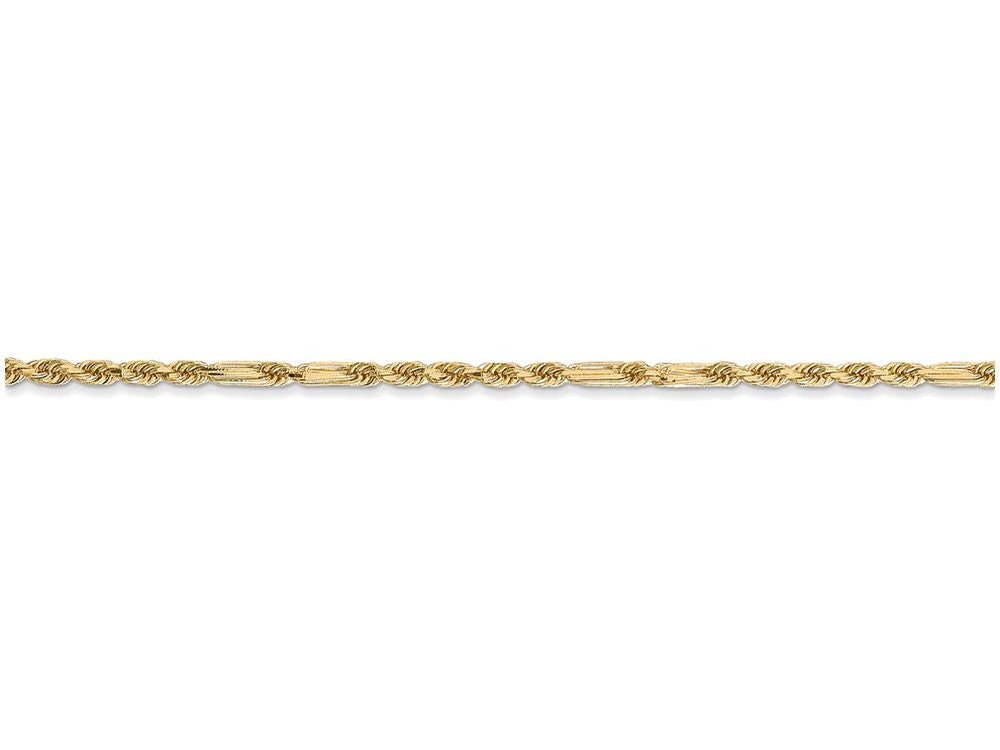FJC Finejewelers 24 Inch 14k Yellow Gold 2.0mm Milano Rope Chain Necklace