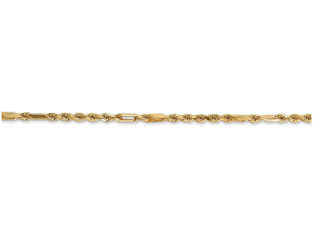 FJC Finejewelers 18 Inch 14k Yellow Gold 2.25mm Milano Rope Chain Necklace