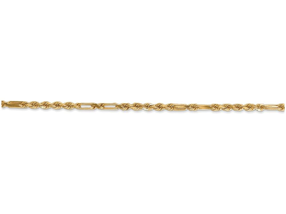 FJC Finejewelers 16 Inch 14k Yellow Gold 2.5mm Milano Rope Chain Necklace