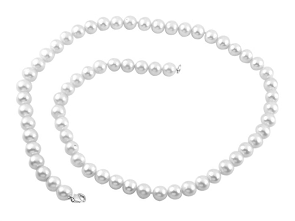 FJC Finejewelers 7.5-8.00mm White Potato Freshwater Cultured Pearls 18 Inch Necklace