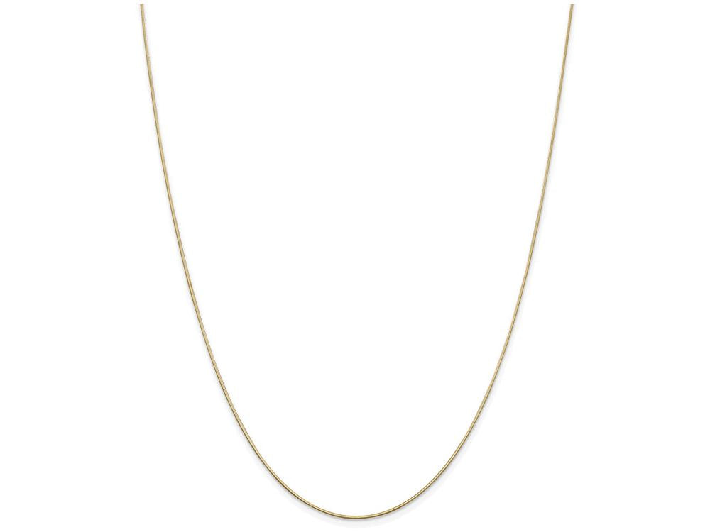 FJC Finejewelers 24 Inch 14k Yellow Gold .80mm Octagonal Snake Chain Necklace