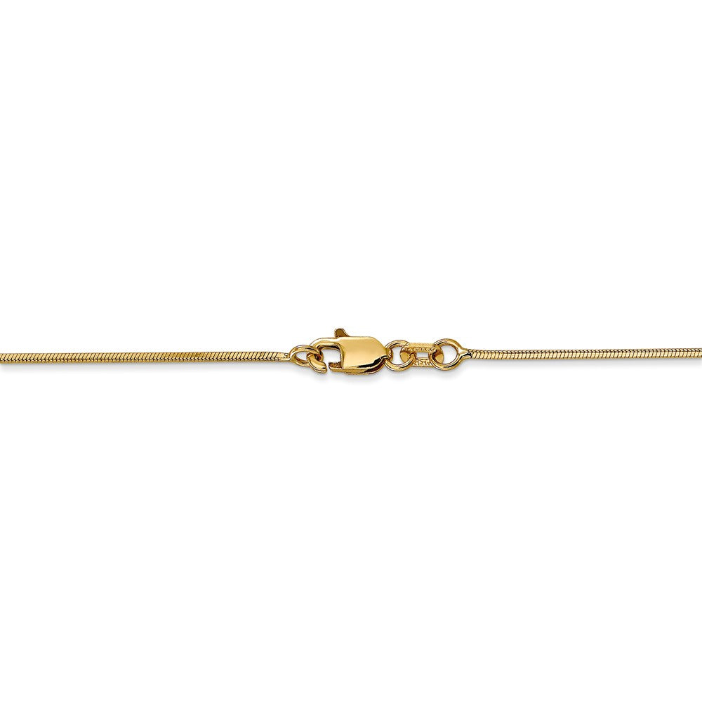 FJC Finejewelers 14 kt Yellow Gold 1.00mm Octagonal Snake Chain
