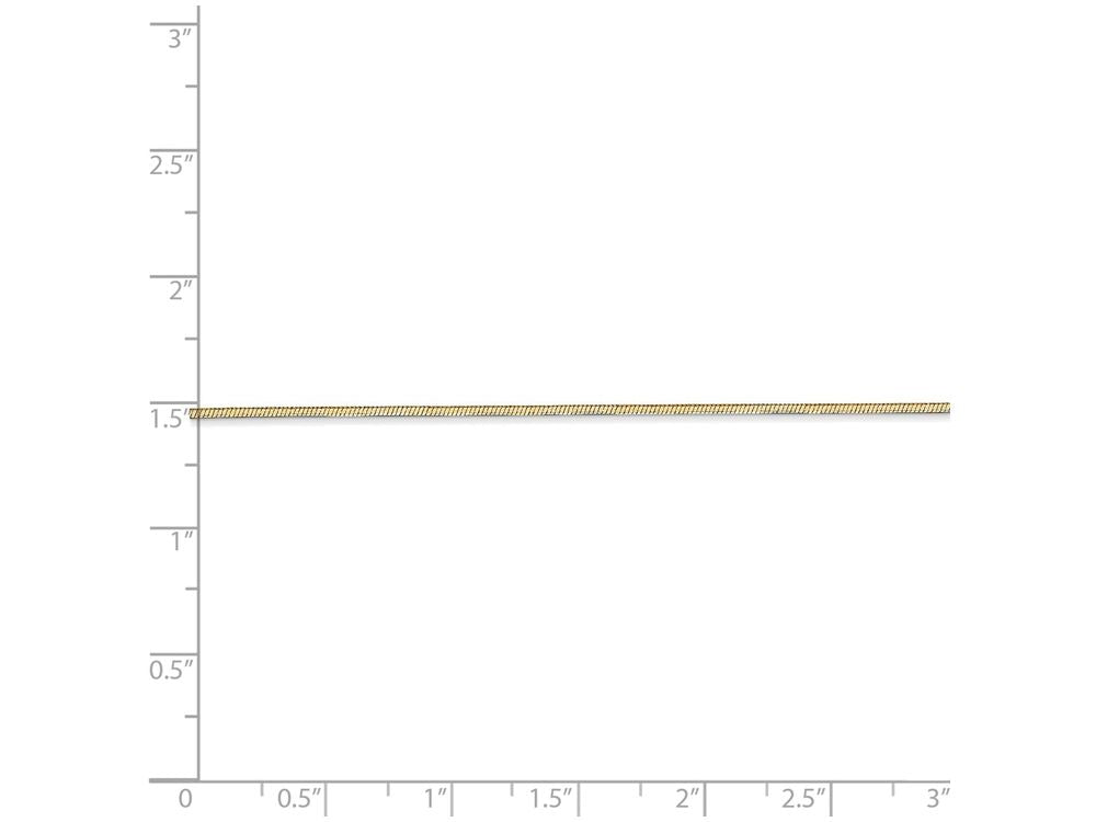 FJC Finejewelers 7 Inch 14k Yellow Gold 1.20mm Octagonal Snake Chain Bracelet