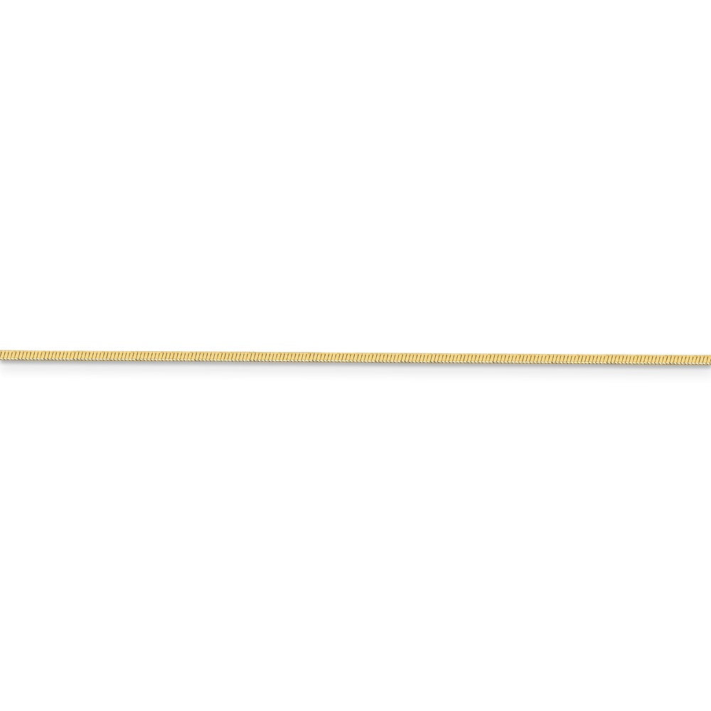 FJC Finejewelers 14 kt Yellow Gold 1.0 mm  20 Inch Octagonal Snake Chain