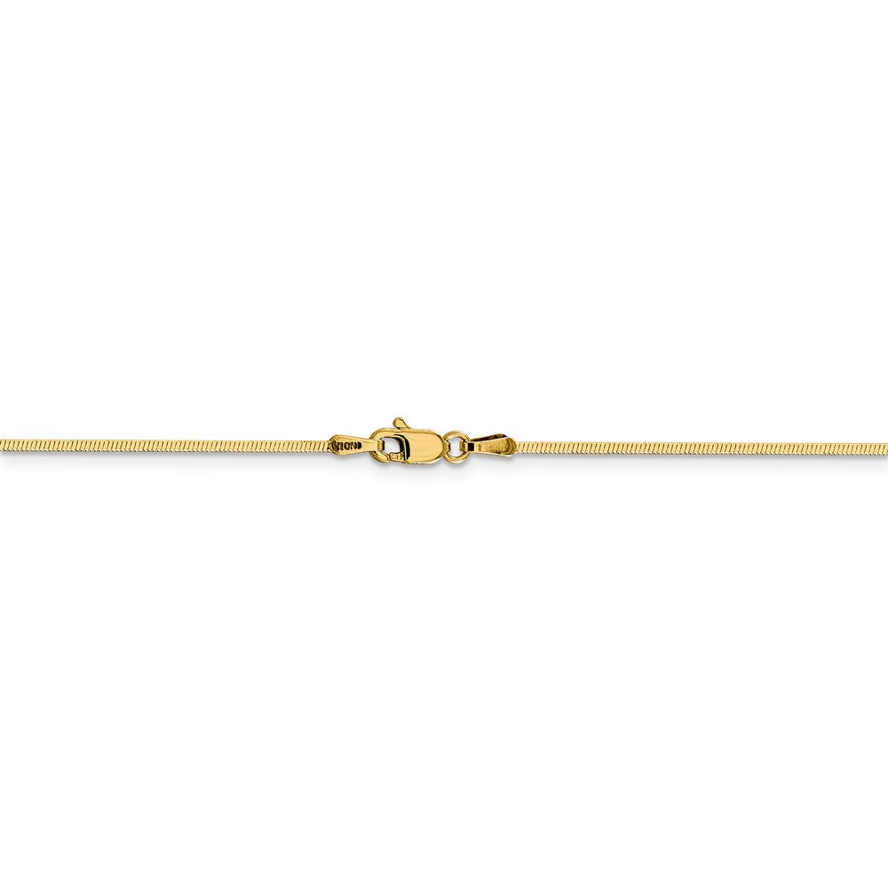 FJC Finejewelers 14 kt Yellow Gold 1.0 mm  20 Inch Octagonal Snake Chain