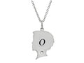 FJC Finejewelers Themed Boy Personalized Initial O Alphabet Pendant Necklace with CZ  18 Inch Adjustable Chain