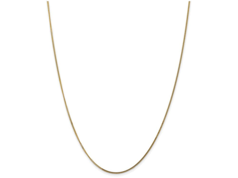 FJC Finejewelers 16 Inch 14k Yellow Gold 1.3mm Curb Chain Necklace