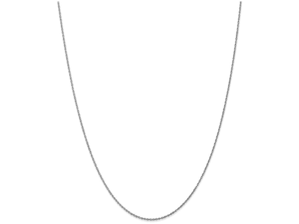 FJC Finejewelers 16 Inch 14k White Gold .8mm Polished Light Baby Rope Chain Necklace