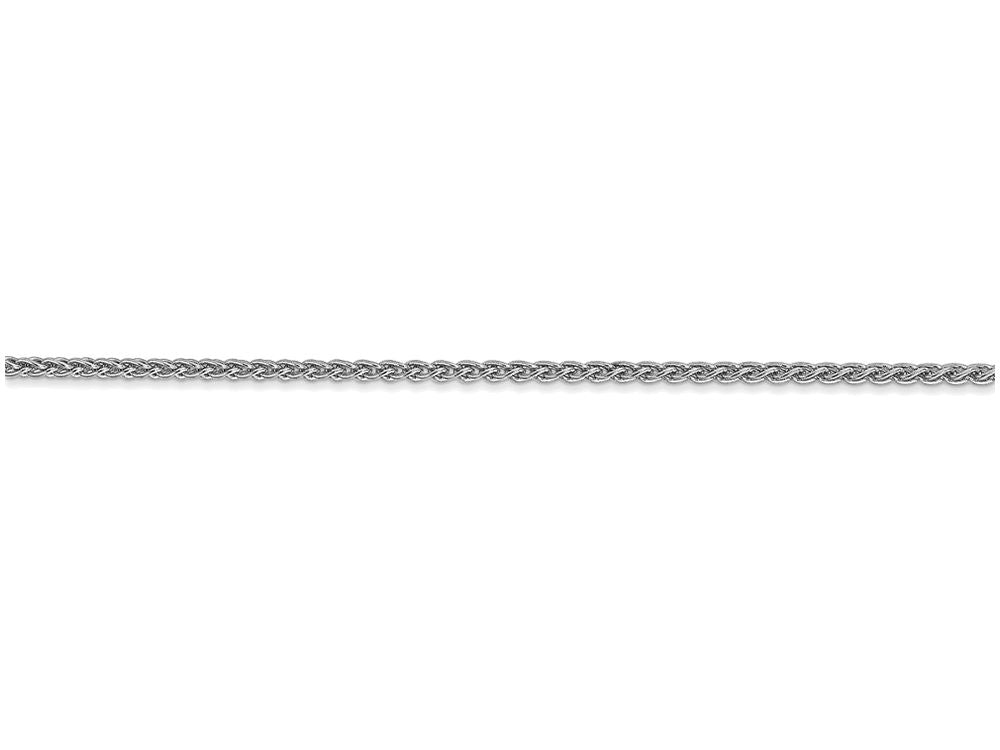 FJC Finejewelers 20 Inch 14k White Gold 1.65mm Solid Polished Spiga Chain Necklace