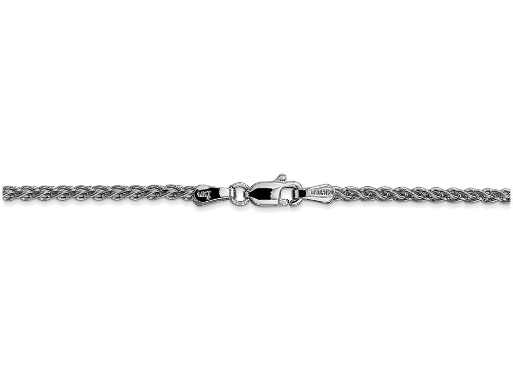 FJC Finejewelers 16 Inch 14k White Gold 2.25mm Solid Polished Spiga Chain Necklace
