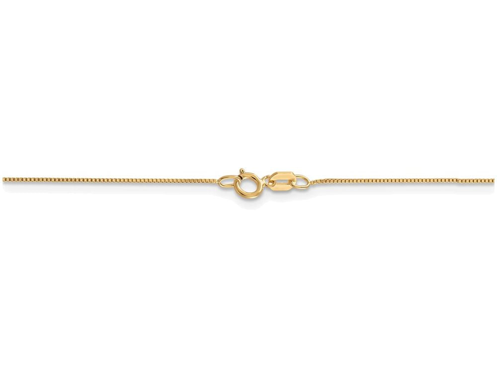 FJC Finejewelers 24 Inch 14k Yellow Gold .5mm Box Chain Necklace