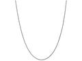 FJC Finejewelers 10 Inch 14k White Gold 1.2mm Solid bright-cut Spiga Chain Ankle Bracelet