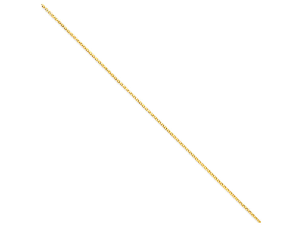 FJC Finejewelers 30 Inch 14k Yellow Gold 1.8mm Solid bright-cut Spiga Chain Necklace