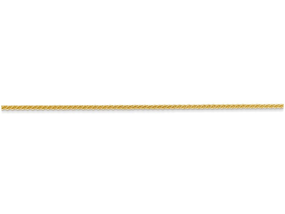 FJC Finejewelers 16 Inch 14k Yellow Gold 1.1mm Solid Polished Spiga Chain Necklace