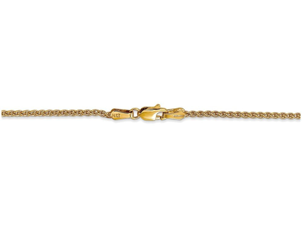 FJC Finejewelers 16 Inch 14k Yellow Gold 1.65mm Solid Polished Spiga Chain Necklace