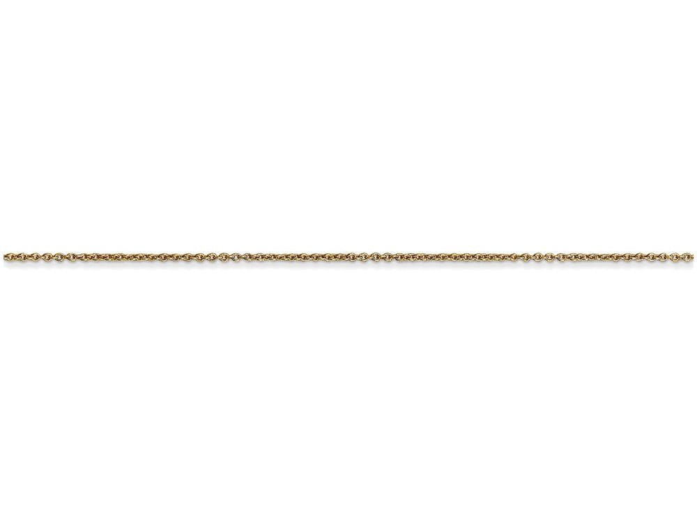 FJC Finejewelers 24 Inch 14k Yellow Gold .75mm Solid Polished Cable Chain Necklace