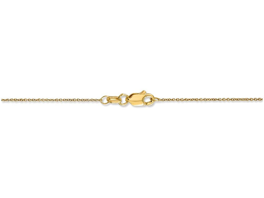 FJC Finejewelers 24 Inch 14k Yellow Gold .75mm Solid Polished Cable Chain Necklace