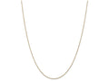 FJC Finejewelers 9 Inch 14k Yellow Gold .75mm Solid Polished Cable Chain Ankle Bracelet (Smaller Ankles)