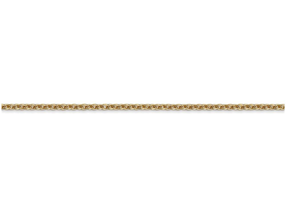 FJC Finejewelers 16 Inch 14k Yellow Gold 2mm Solid Polished Cable Chain Necklace