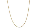 FJC Finejewelers 9 Inch 14k Yellow Gold 2mm Solid Polished Cable Chain Ankle Bracelet (Smaller Ankles)