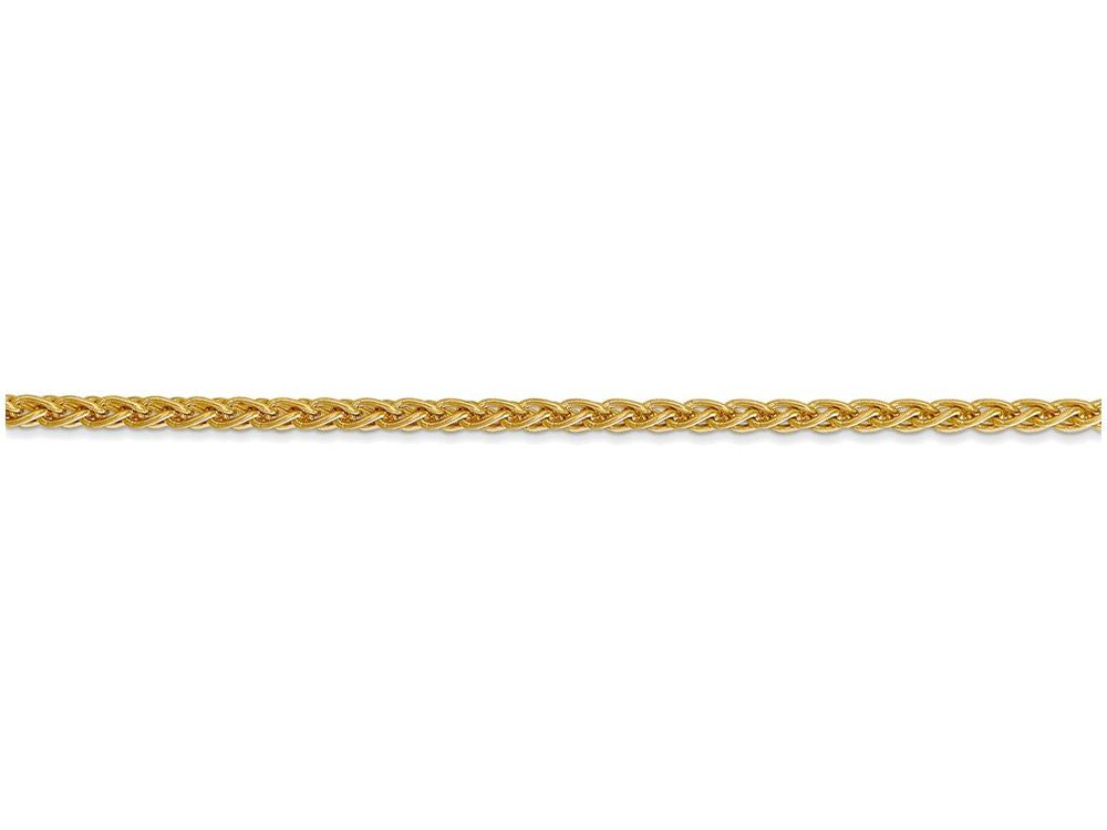 FJC Finejewelers 16 Inch 14k Yellow Gold 2.8mm Spiga Chain Necklace