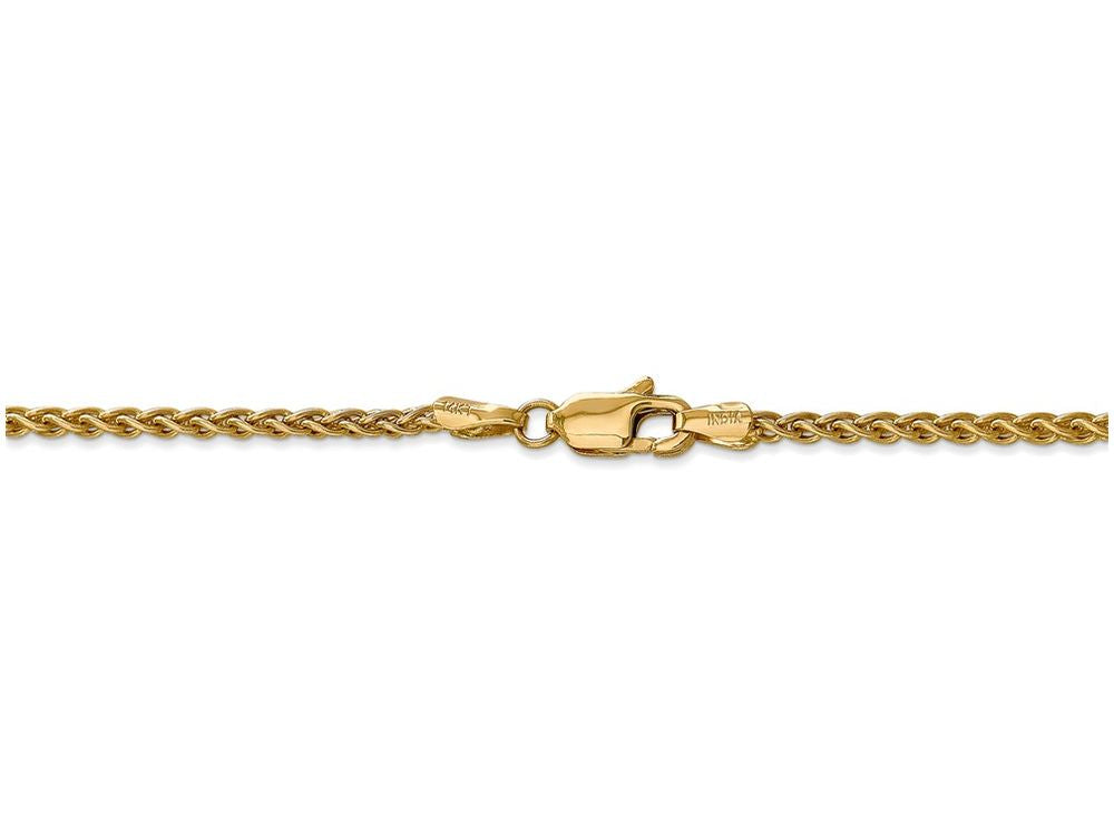 FJC Finejewelers 18 Inch 14k Yellow Gold 2.8mm Spiga Chain Necklace