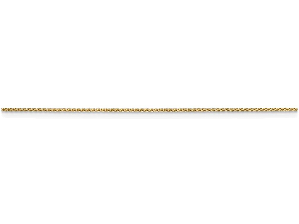 FJC Finejewelers 20 Inch 14k Yellow Gold bright-cut 0.65mm Spiga Chain Necklace