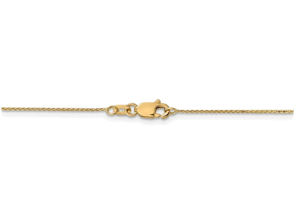 FJC Finejewelers 30 Inch 14k Yellow Gold bright-cut 0.65mm Spiga Chain Necklace