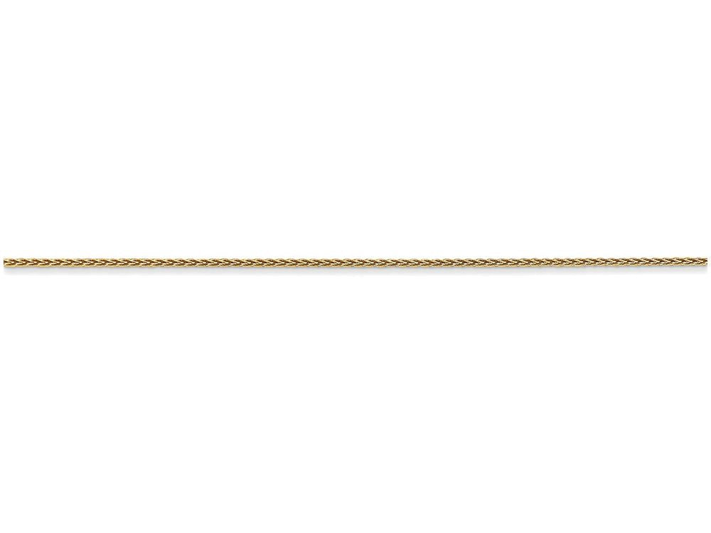 FJC Finejewelers 20 Inch 14k Yellow Gold bright-cut 0.65mm Spiga Chain Necklace