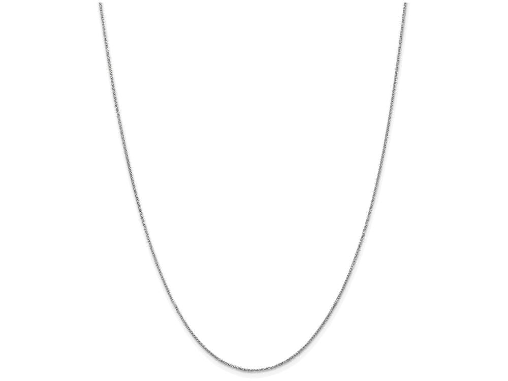 FJC Finejewelers 16 Inch 14k White Gold 0.80mm Spiga Chain Necklace