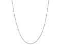 FJC Finejewelers 18 Inch 14k White Gold 0.80mm Spiga Chain Necklace