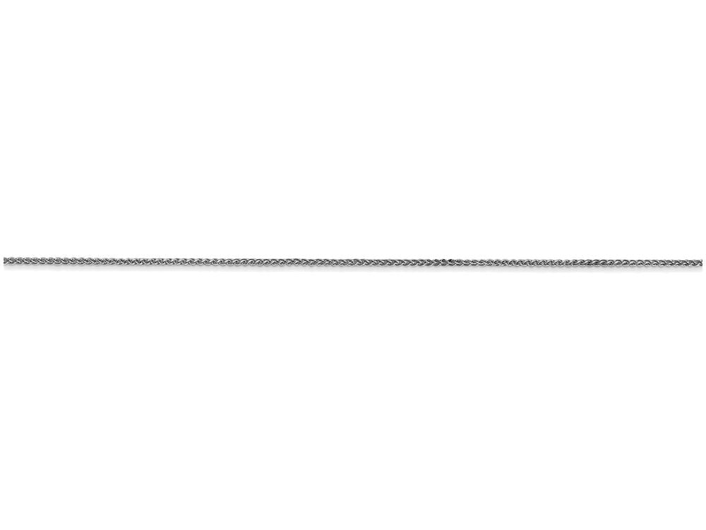 FJC Finejewelers 24 Inch 14k White Gold 0.80mm Spiga Chain Necklace