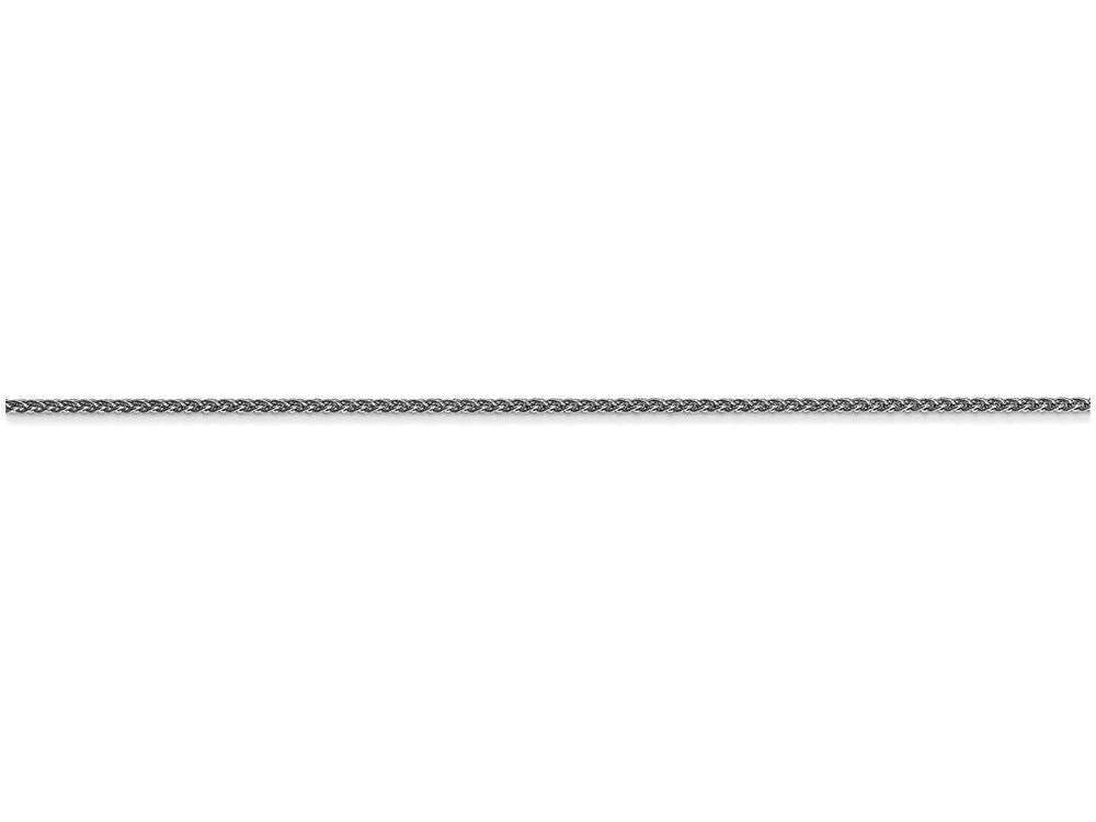 FJC Finejewelers 30 Inch 14k White Gold 1mm Spiga Chain Necklace