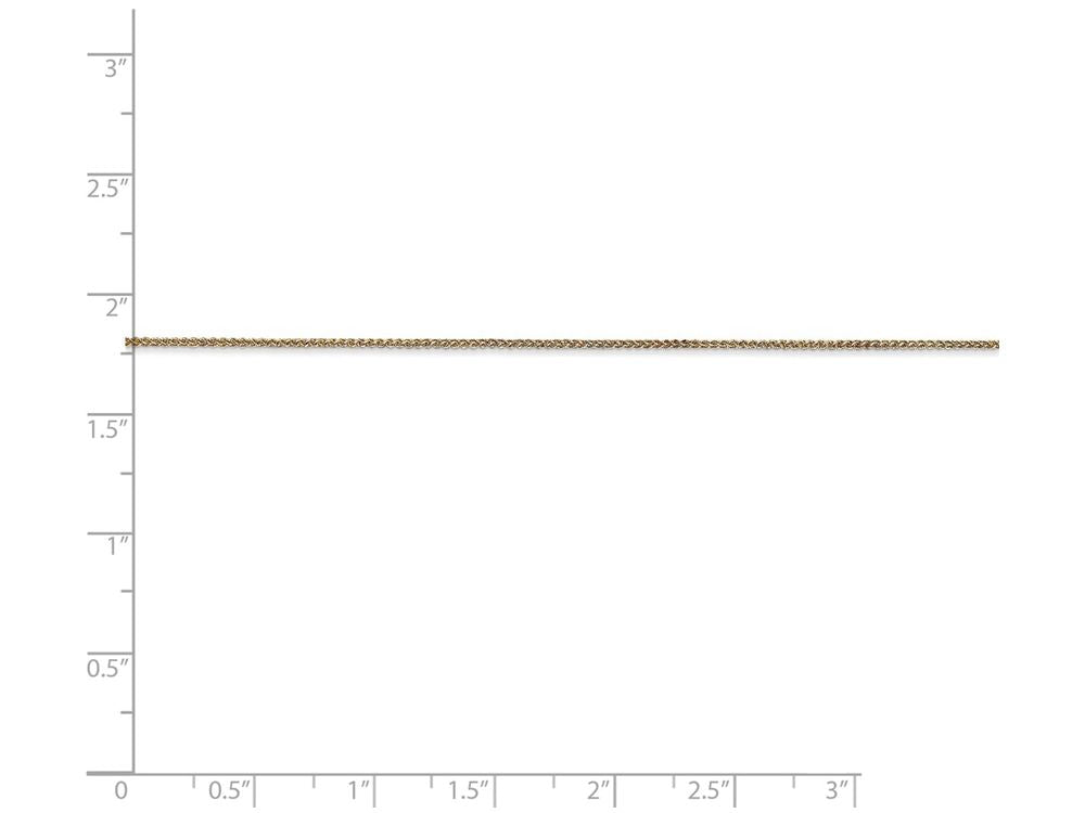 FJC Finejewelers 18 Inch 14k Yellow Gold 0.80mm Spiga Chain Necklace