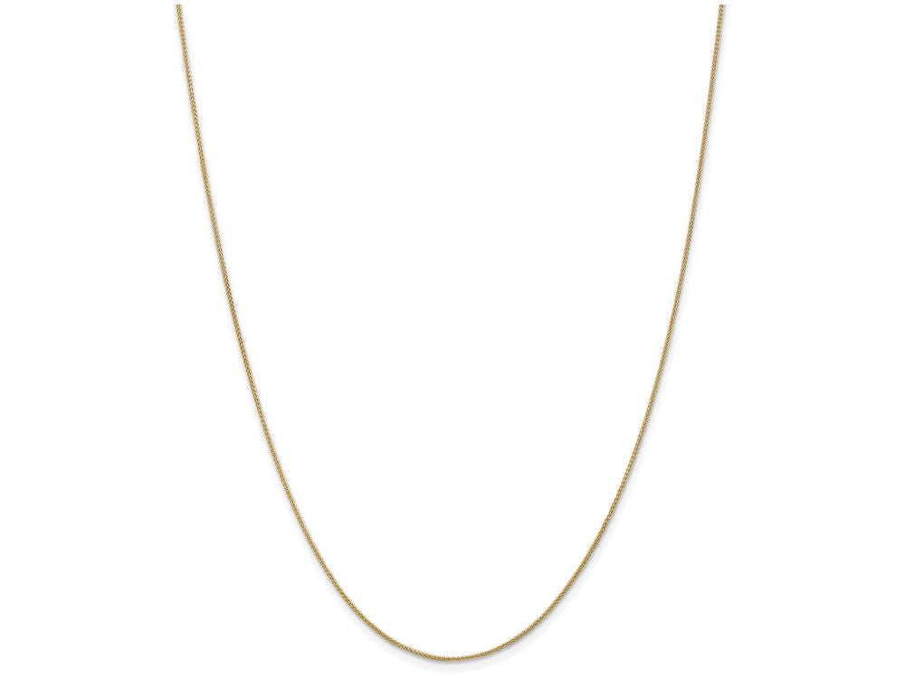 FJC Finejewelers 24 Inch 14k Yellow Gold 0.80mm Spiga Chain Necklace