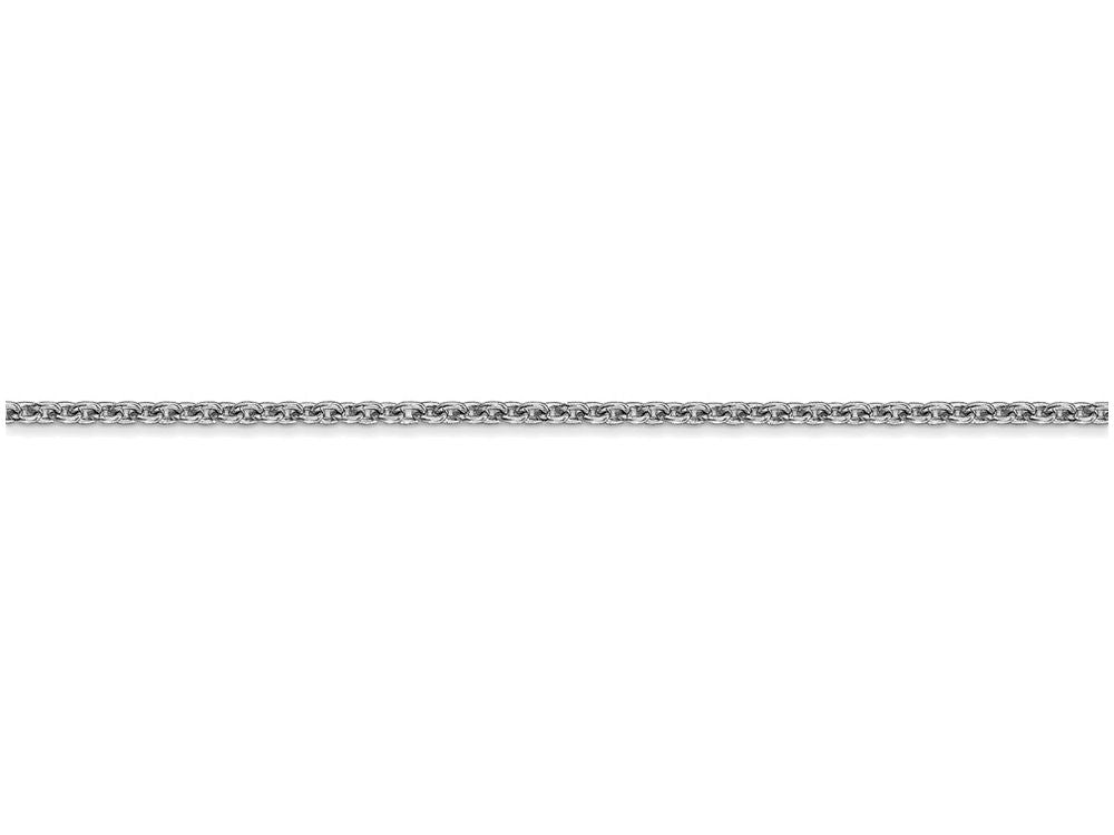 FJC Finejewelers 18 Inch 14k White Gold 1.9mm Cable Chain Necklace